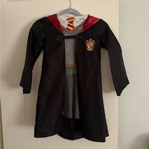 Harry Potter - Gryffindor Kids Wizard Costume with Red and Black Robe